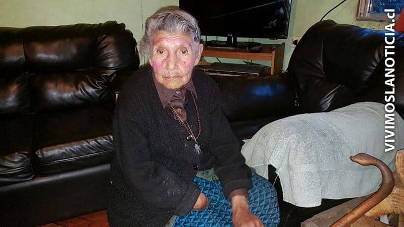 Anciana de Potrero Grande fue trasladada a Fundación Las Rosas