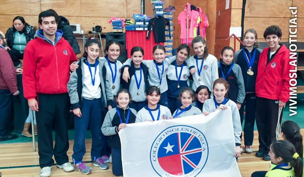 Inglesas de Talca triunfan en nacional de vóleibol