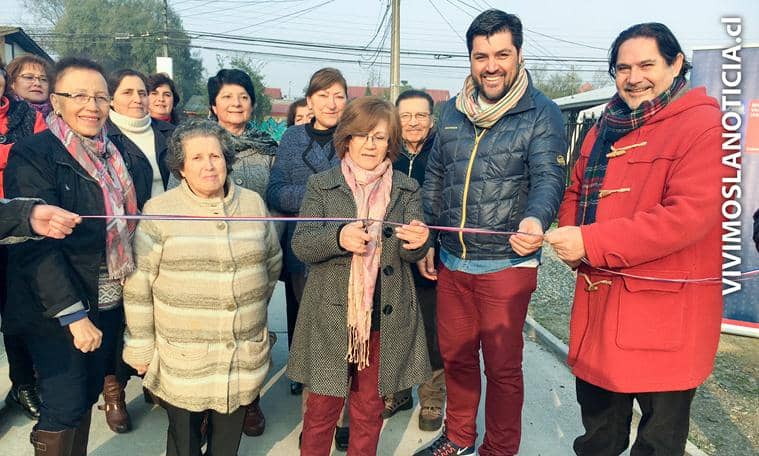 Inauguran pavimentación de pasajes en Villa Pucará