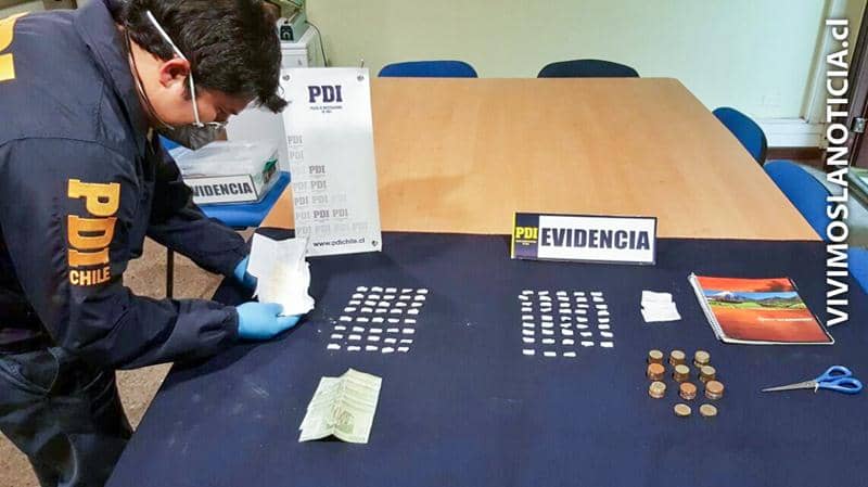 PDI desbarató foco de microtráfico en Molina