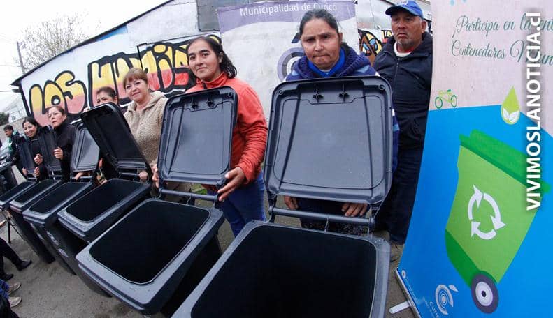 Comenzó entrega de contenedores para residuos domiciliarios