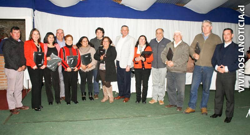 Celebraron a dirigentes sociales en Rauco