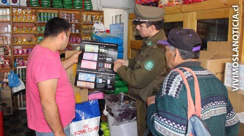 Carabineros inicia campaña por alta circulación de billetes falsos