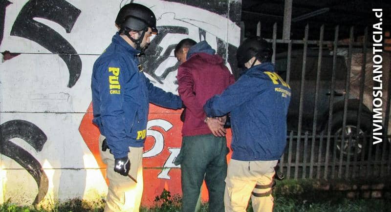 [FOTOS] 14 detenidos en redada policial de la PDI
