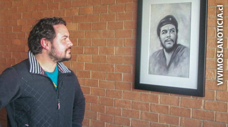 Retrato del Ché Guevara genera la ira de un CORE