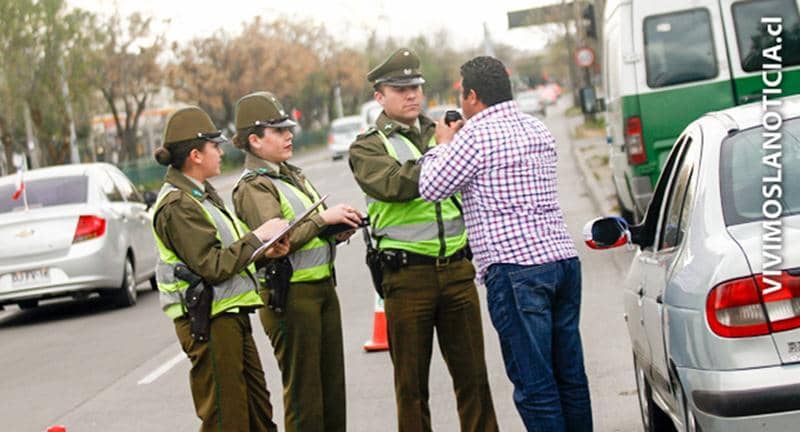 Tres detenidos en control “Tolerancia Cero” del SENDA y Carabineros