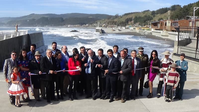 Inauguraron moderna ampliación de la Caleta de Duao