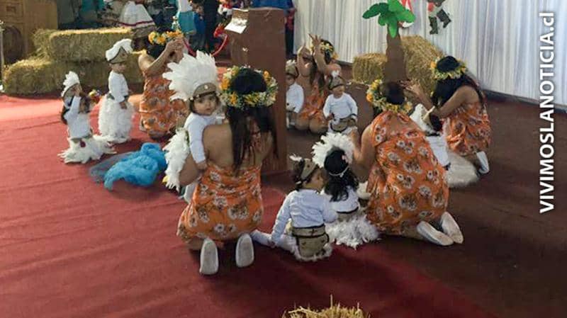 Jardines infantiles de Teno celebraron el día de la chilenidad
