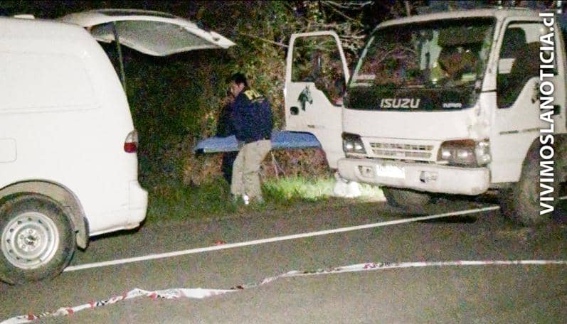 [FOTOS] Chofer ebrio viajó con cadáver de su amigo de acompañante