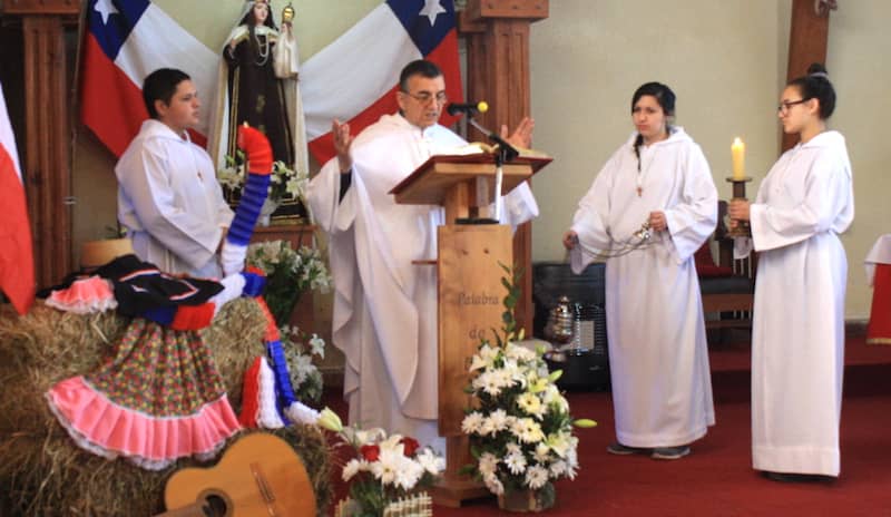 Se realizó tradicional Tedeum de Fiestas Patrias en Rauco