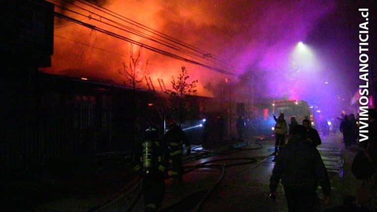 Curicano murió calcinado al incendiarse precaria vivienda