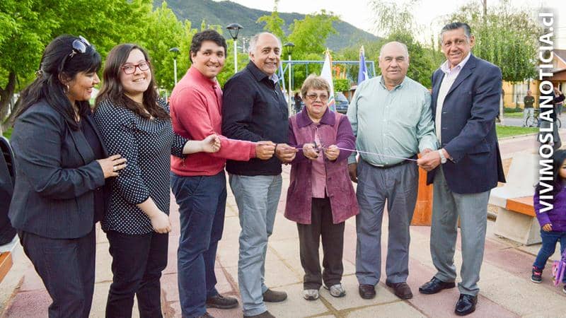 Inauguran mejoramiento de Plaza O’Higgins de Rauco