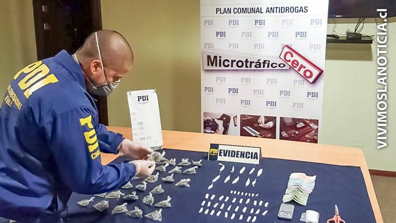 PDI desarticula foco de microtráfico en Curicó