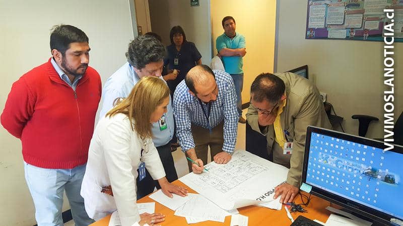 Comenzó instalación de 21 nuevas camas en hospital de Curicó