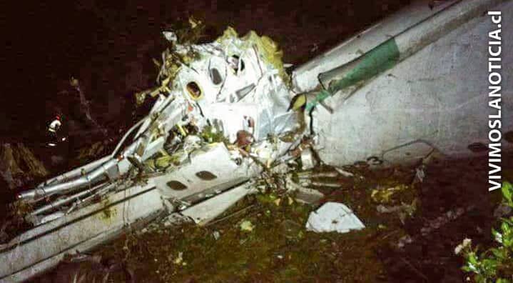 Avión del Chapecoense se estrella en viaje a la final de Sudamericana