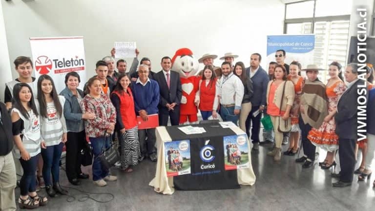 Lanzan campaña solidaria Teletón Curicó