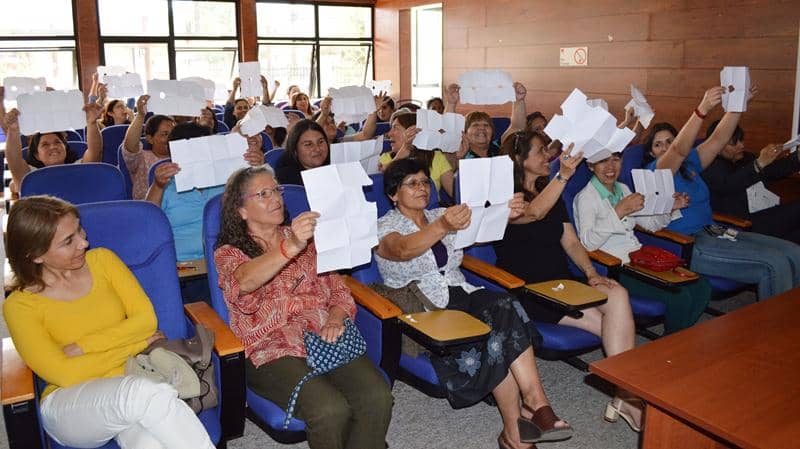 Apoderadas de Escuela Rauco participaron en encuentro de mujeres Prodemu