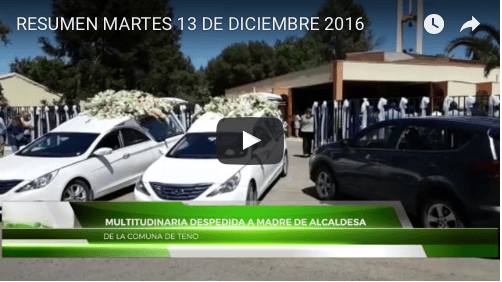 [VIDEO] Resumen informativo martes 13 de diciembre