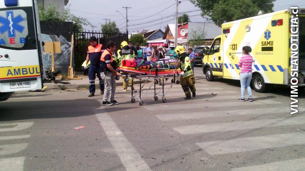 Murió joven curicano tras violento choque en motocicleta