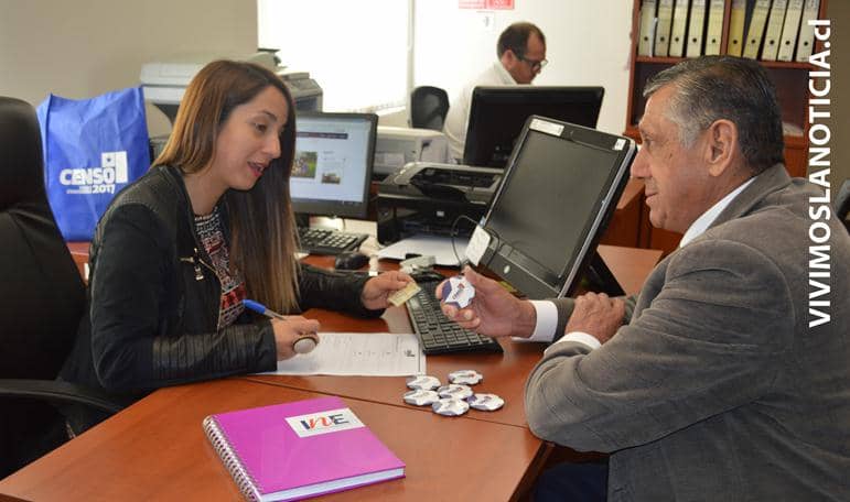 Alcalde de Rauco se inscribió para ser voluntario en el Censo 2017