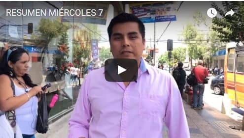 [VIDEO] Resumen informativo miércoles  7 de diciembre