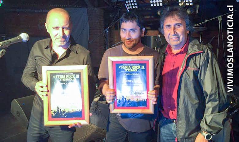 Narea y Tapia conquistaron Teno en la cuarta feria del rock