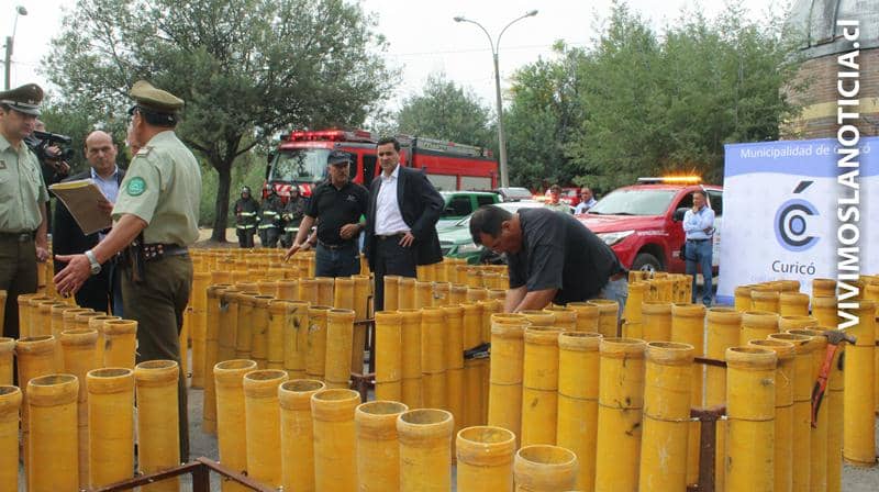 [VIDEO] Todo listo para festival pirotécnico en el Cerro Condell
