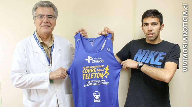 Curicano correrá 63 kilómetros por la Teletón