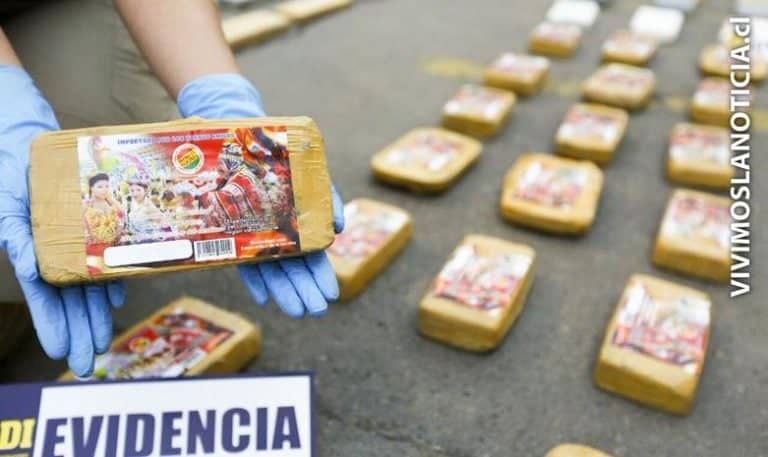 Incautan 500 kilos de droga destinada a Santiago y Curicó