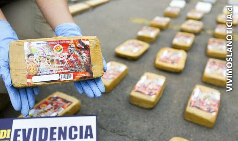 Incautan 500 kilos de droga destinada a Santiago y Curicó