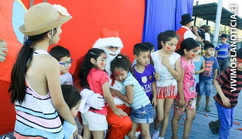 [FOTOS] Niños rauquinos celebraron fiesta de navidad