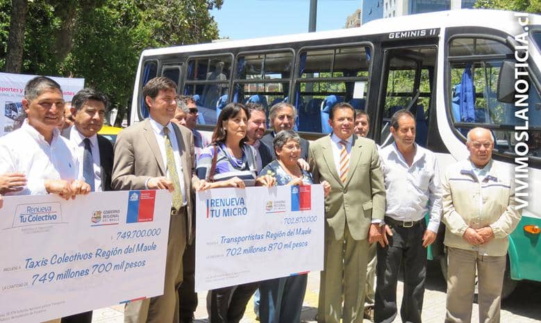 CORE-Maule apoyó plan de renovación de la locomoción colectiva