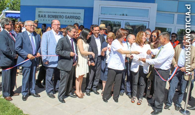 Ministra de Salud inauguró nuevo SAR Bombero Garrido