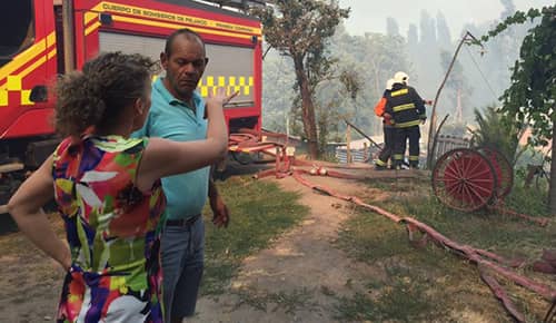 Molina acelera entrega de ayuda económica a Bomberos