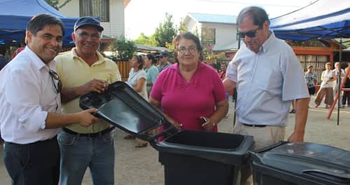Municipio entrega gratuitamente nuevos contenedores de basura