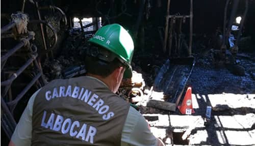 Incendio afectó liceo Augusto Santelices de Licantén