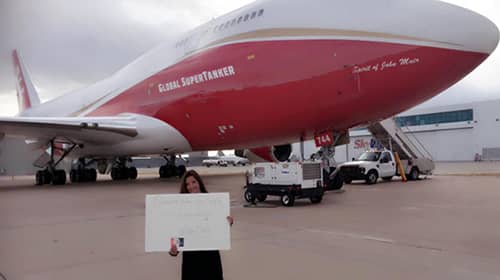 Conaf autoriza operación en Chile del avión antiincendio más grande del mundo