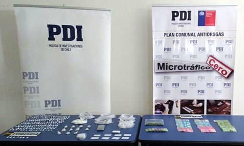PDI efectúa gran decomiso de drogas en Rengo
