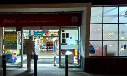 Carabineros frustra robo a cajero en supermercado de Curicó