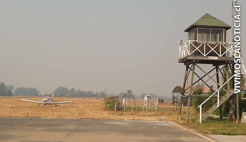 Diseñan cortafuego para proteger Aeródromo de Panguilemo