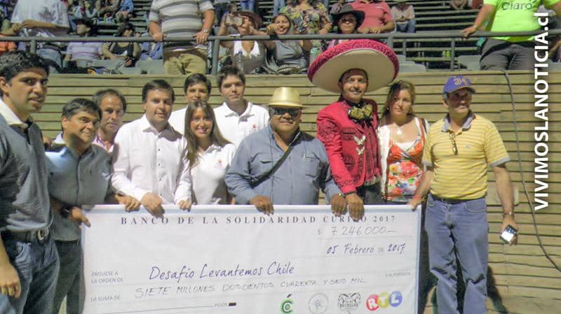 Cumbre ranchera reunió millonaria cifra para reconstruir casas en Vichuquén