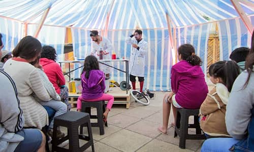 Científicos UTalca enseñaron ciencias en balnearios maulinos
