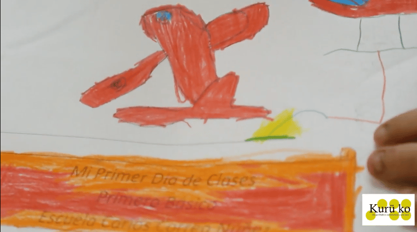 [VIDEO] SúperTanker: el dibujo que más se repitió entre los niños de Hualañé
