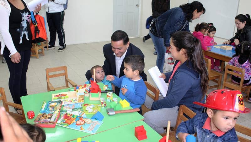 Reabre sus puertas jardín infantil quemado por ladrones en Sarmiento