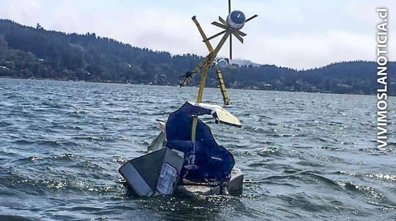 Destruyen boya de monitoreo en Lago Vichuquén