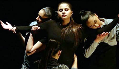 Danza en el día internacional de la mujer en Curicó