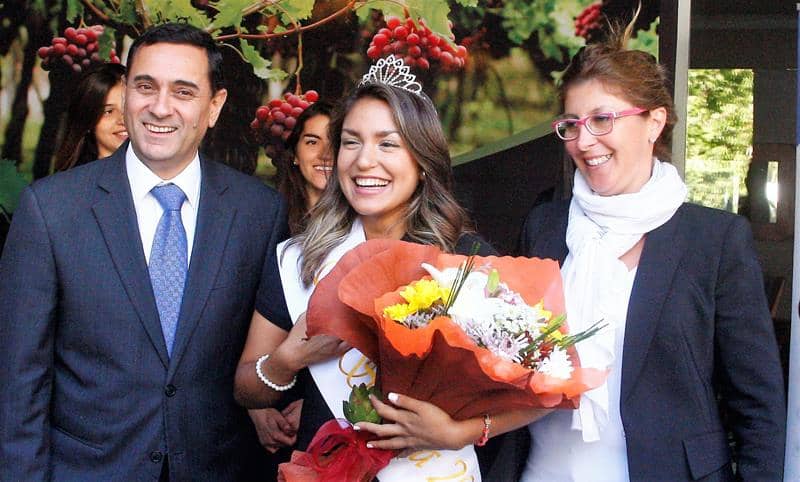 Katherine Vásquez nueva miss simpatía de la Vendimia