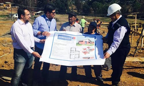 Continúa proceso de reconstrucción de viviendas en Santa Olga