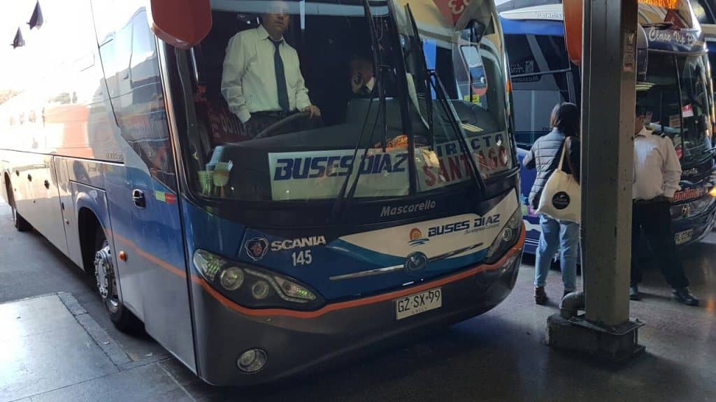 Pasajero falleció a bordo de bus con destino a Curicó