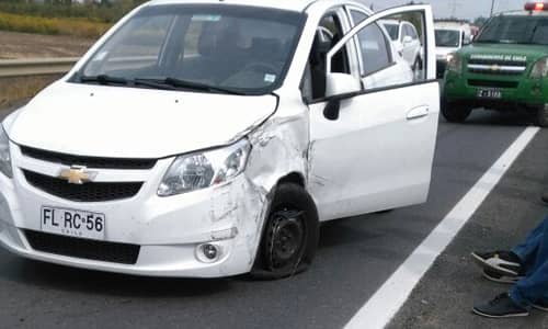 Cinco heridos deja choque en ruta 5 sur frente a Lontué